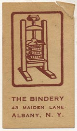 The Bindery, Albany, New York (25mm x 44mm)