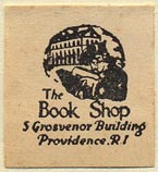 The Booke Shop, Providence, Rhode Island (23mm x 26mm). Courtesy of Donald Francis.