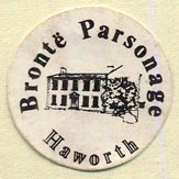 Brontë Parsonage, Haworth, England (25mm dia.). Courtesy of Donald Francis.