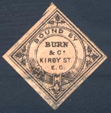 Burn & Co. (25mm x 25mm, ca.1870)