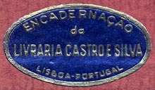 Encadernacao da Livraria Castro e Silva, Lisbon, Portugal (35mm x 20mm)