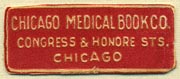 Chicago Medical Book Co., Chicago, Illinois (30mm x 12mm)