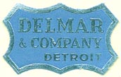 Delmar & Company, Detroit, Michigan (28mm x 17mm)