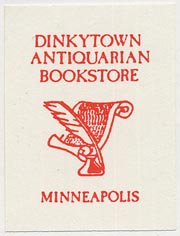Dinkytown Antiquarian Bookstore, Minneapolis (29mm x 38mm)