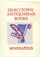 Dinkytown Antiquarian Books, Minneapolis, Minnesota (approx 27mm x 38mm)