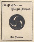 D.P. Elder and Morgan Shepard, San Francisco, California (18mm x 22mm, ca.1900).