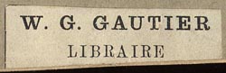 W.G. Gautier [France] (41mm x 12mm, ca.1881)
