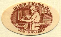 Gelber Lilienthal, Inc., San Francisco, California (33mm x 20mm)