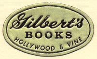 Gilbert's Books, Hollywood, California (32mm x 19mm)