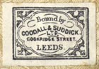 Goodall & Suddick, Binders, Leeds [England] (22mm x 15mm, ca.1913)
