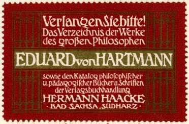 Hermann Haacke, Verlagsbuchhandlung, Bad Sachsa, Germany (61mm x 40mm, ca.1906)