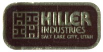 Hiller Industries, Salt Lake City, Utah (33mm x 15mm)