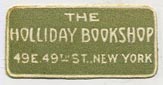 The Holliday Bookshop, New York (26mm x 13mm)
