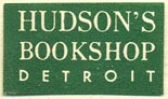 Hudson's Bookshop, Detroit, Michigan (25mm x 14mm)