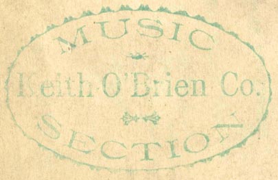 Keith-O'Brien Co. [dept store], Salt Lake City, Utah (66mm x 43mm). Courtesy of R. Behra.