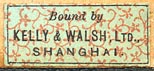 Kelly & Walsh, Ltd. [as binder], Shanghai, China (25mm x 11mm, ca.1900)