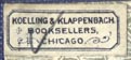 Koelling & Klappenbach, Chicago (19mm x 8mm)
