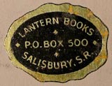 Lantern Books, Salisbury, S.Rhodesia (25mm x 20mm, ca.1965)