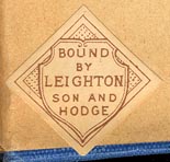 Leighton, Son & Hodge, London, England (25mm x 24mm, ca.1911?)