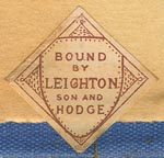 Leighton, Son & Hodge, London, England (24mm x 23mm, ca.1905?)