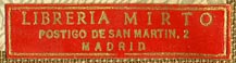 Libreria Mirto, Madrid [Spain] (35mm x 8mm, ca.1961)