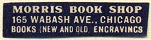Morris Book Shop, Chicago, Illinois (35mm x 9mm)