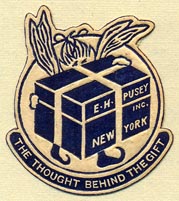 E.H. Pusey, New York, NY (28mm x 34mm). Courtesy of Donald Francis.