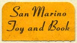San Marino Toy and Book, San Marino, California (25mm x 14mm). Courtesy of Donald Francis.