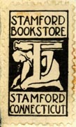 Stamford Bookstore, Stamford, Connecticut (17mm x 30mm, after 1930). Courtesy of Robert Behra.