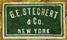 G.E. Stechert & Co., New York  (21mm x 12mm)
