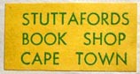 Stuttafords Book Shop, Cape Town, South Africa (25mm x 13mm, ca.1958). Courtesy of Albert Mendez.