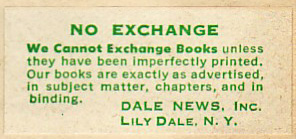 Dale News, Lily Dale, New York.  Courtesy of Michael Floreani.