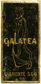 Galatea, Buenos Aires, Argentina (21mm x 45mm, c. 1961). Courtesy of Mario Martin.