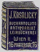 J. Kasalicky, Vienna, Austria (21mm x 28mm, ca.1928). Courtesy of Michael Kunze.