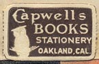 Capwell's Books, Oakland, California (23mm x 14mm)