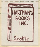 Hartman's Books, Seattle (21mm x 26mm)