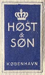 Host & Son, Copenhagen, Denmark (14mm x 24mm, ca.1940s)