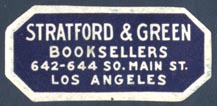 Stratford & Green, Booksellers, Los Angeles, CA (35mm x 16mm)