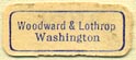 Woodward & Lothrop [dept store], Washington, DC (20mm x 7mm). Courtesy of Donald Francis