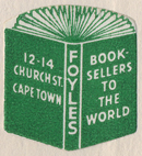 Foyles, Capetown, South Africa (21mm x 22mm, c.1967).